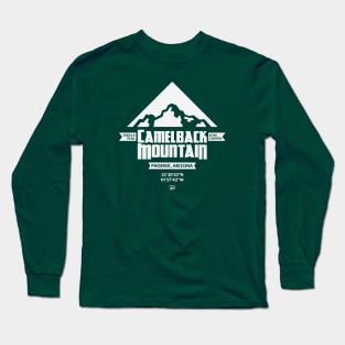 Camelback Mountain (Silhouette) Long Sleeve T-Shirt